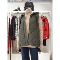 올리비아로렌 덕다운 후드 베스트 VVCKDXW9362