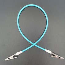 치과스카프클립 실리콘 치과 턱받이 클립 오토 클레이브 체인 냅킨 홀더 스테인레스 스틸 스카프 구강 관리, 01 1pc blue, 한개옵션1