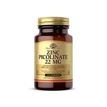 Solgar Zinc Picolinate 솔가 아연 피콜리네이트 22mg 100정