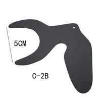 멀티 테이블 트레이차량용 컵홀더콘솔트레이 Pcs 치과 검은 배경 보드 이미지 대비 구강 볼 플레이트 스케일 마크 오토 클레이브 도구, [06] C-2B