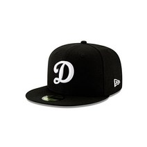 100% 정품 새상품 택있음 로스앤젤레스 LA D 다저스 블랙 모자 화이트 로고 매우 희귀 95fifty 장착