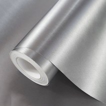 매트 실버 크롬 닦았 비닐 자동차 랩 자동차 오토바이 스쿠터 diy 스타일링 접착 필름 시트 기포 스티커, 브러시 은색, 30CM X 152CM