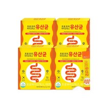 프로 프리 바이오틱스 유산균 (총120포/4개월)30포x4박스/100억투입10억보장, 프로 프리 바이오틱스 유산균 90