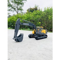 Bbugo 150 볼보 호환 덤프 트럭 모조 다이 캐스팅 금속 장난감 남자 친구 선물 합금 자동차 컬렉션, [01] Volvo excavator