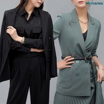 미르바네스 시크 사틴 자켓
