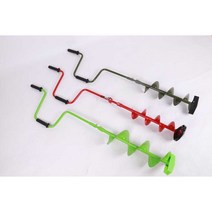 아이스오거 13-18cm 핸드드릴 겨율 낚시, 얼음 드릴 - 레드 18cm