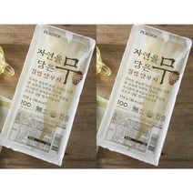 피코크 새콤달콤 아삭아삭 자연을 담은 무 김밥 단무지 330g x2개 냉장, 2개