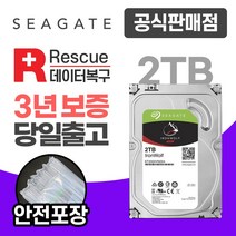 씨게이트 IronWolf NAS 하드디스크 2TB, 선택하세요