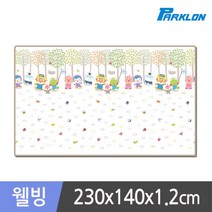 캐릭터매트 뽀로로벅스 웰빙 놀이방매트 230x140x1.2cm_[230131EA], 카툰잡230x1.2