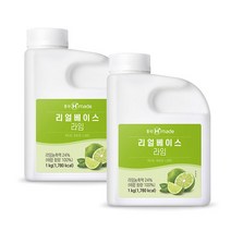 흥국에프앤비 맘스리얼베이스 라임 1kg 2개, 선택안함