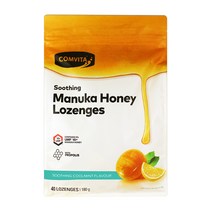 [콤비타] 마누카꿀 프로폴리스 로젠지 캔디 (레몬 쿨민트) 180g, 쿨민트맛 180g, 1개