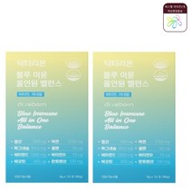 닥터리본 블루 이뮨 올인원 밸런스 15포+파스텔 헤어끈2개, 2박스+사은품, 15포