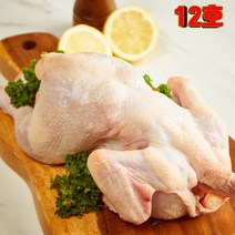 염지 삼계 닭 도매 유통 영계 생닭 - 12호 (1150g-1250g), 미절단 （한마리통）_마일드염지 （순한맛） | 5진공..
