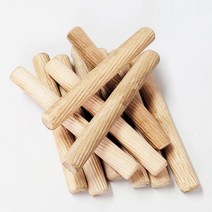 미스터죠 목다보 나무못 도웰 목심 6x40 8x60 10x80mm, 목다보 6x40mm 100개