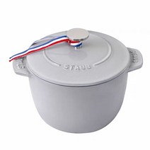 staub 스타우브 미니 라이스 꼬꼬떼 주물냄비 고메 무쇠 밥솥 16CM 트러플화이트, 16cm 트러플 화이트