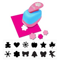 종이나라 모양펀치(대) 규격-26mm, 05.종이나라 모양펀치(대26mm)_사과