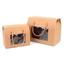 심플 디자인 투명 창 선물상자, 중