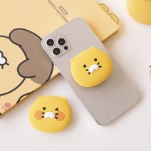 카카오 춘식이 형태 실리콘 스탠드톡 그립톡 거치대, 상세페이지 참조