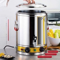 전기약탕기 스테인레스 절연 물통 죽통 식당 30L 100L, 수도꼭지가 없는 50개 304 스테인리스 바닥