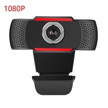 2021 USB 컴퓨터 웹캠 풀 HD 720/1080P 웹캠 카메라 디지털 웹 캠 노트북 데스크탑 PC 태블릿에 대 한 마이크, 1080P