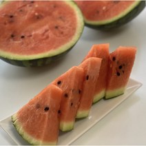 당도선별 스테비아 수박 하우스 꿀흑수박, 고당도 스테비아  줄무늬수박 5KG(5~6kg), 1개