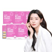 권나라 에버핏 에스라인 피부미인 60정 / 체지방감소 다이어트 피부건강, 5박스