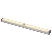 일자형 L20(210mm)옐로우 무선 LED 간접조명 수유등 인테리어조명 취침등 수면 식탁 화장대 붙이는 테이블 무드 충전식 아기 전등, 옐로우