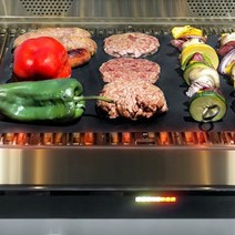 욜케이유 바베큐 차박 캠핑 그릴 매트 반영구 타지 않는 후라이팬 겸