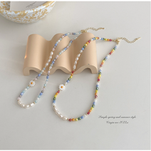 FANSDA 1+1포인트 미니비즈 목걸이 팔찌