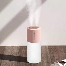 무드등 휴대용 차량용 듀얼 미니가습기 400ml 대용량 기업판촉물 홍보물품, white, ml, 초음파식