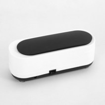 초음파 클리닝 머신 45000Hz 고주파 진동 세척기 보석 안경 시계 링 틀니, [01] Black
