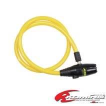 코미네 오토바이 용품 헬멧락 도난방지 잠금장치 알람 경보기 체인락 LK-24