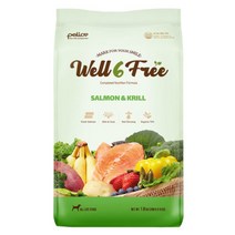 펠리코 웰식스프리 강아지 애견 사료 1.8kg, 연어크릴