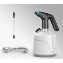 SAHINER 전동분무기 USB 충전식 화분 소독2L, 블랙 2L, 1개