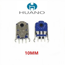 HUANO-마우스 네비게이션 휠 인코더 5MM 7MM 9MM 10MM 13MM 모든 종류의 마우스 디코더 1.74mm 구멍 거리, 05 5Pcs 10MM