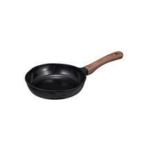 시비 재팬 프라이팬 IH 대응 세라믹 가공 목조 핸들 양쪽 입 블랙 18cm 미니 프라이팬 MC copan