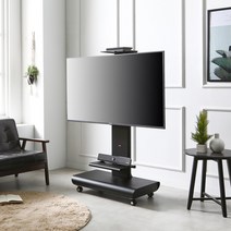 HTR-1200 HTR-1600 (색상: 화이트 / 블랙) 이동형TV장식장 TV거치대 -한일장식장 -, HTR-1200 블랙