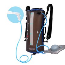 코스토프 캠핑용 간이샤워기 태양열 휴대용 야외 이동식 샤워기, 1개, 20L