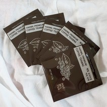 해밀 프리미엄 티백 커피 100개 회사 숙박 음식 레스토랑 업소용 뷔페 비품 스터디룸, (할인) 100개입 2박스