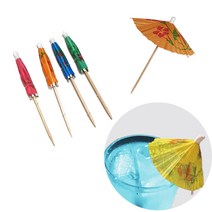 칵테일우산 요지 미니 파라솔 약40개 우산요지 과일꽂이 칵테일장식 파르페우산