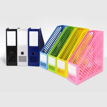 카파맥스 고정식 서류꽂이 화일박스 1단 화일꽂이, 검정