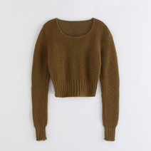 일상화보 디링 여성 간절기 크롭 니트