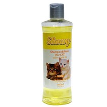 파파야향 샴푸 겸린스 500ml 고양이샴푸 터키시앙고라 고양이용샴푸 향이좋은샴푸 부드러운 컨디셔너 흰털, 1개