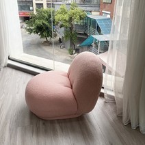 럭셔리 화이트 북유럽 소파 1인쇼파 침실 심플 집들이선물 나혼자산다 인테리어, B