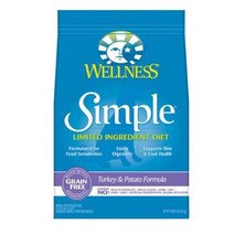 웰니스 어덜트 칠면조&감자 심플 애견사료, 4.8kg, 1개