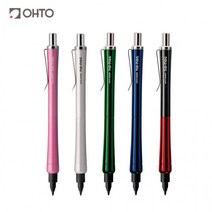 OHTO 예쁜문구 NO-NOC 자동샤프 0.5mm, 색상_다크블랙(AP-505N-GBK)