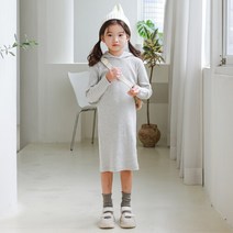 아이러브제이 [아이러브제이] 솔라 후드 골지 원피스 JTFOP02