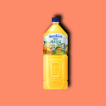 선키스트 훼리미 제주감귤담은 오렌지주스 2L 6개 1박스, 2L X6개