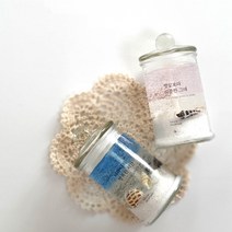 달빛마녀캔들 공효진 바다젤캔들 만들기 DIY 키트-(150ml) 2개, 화이트머스크, 핑크, 화이트머스크/핑크