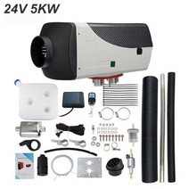 무시동히터 자동차 히터 5000W 주차 LCD 에어 디젤 12V/24V 저소음 트럭/캠퍼 밴/보트/버스용, 5KW 12V